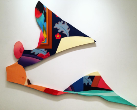 pop art Tom Wesselmann, Sypialnia Malowanie nr 68 (1983), za pośrednictwem sztuki Obserwowane