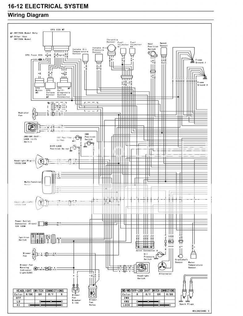 Teryx Wiring Diagram