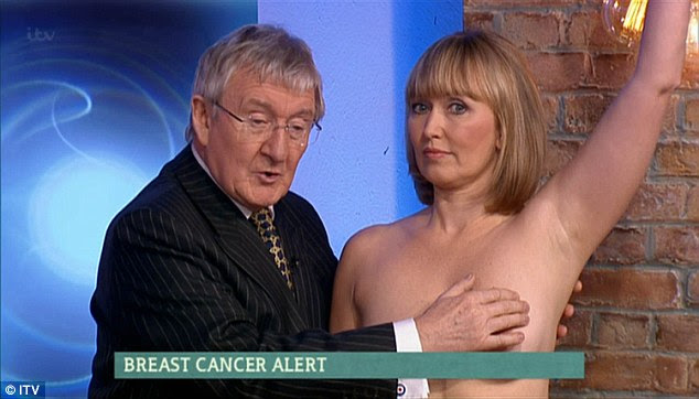 Viewers also complained about a recent feature which saw a topless female volunteer have her breast examined first by a doctor and then by herself