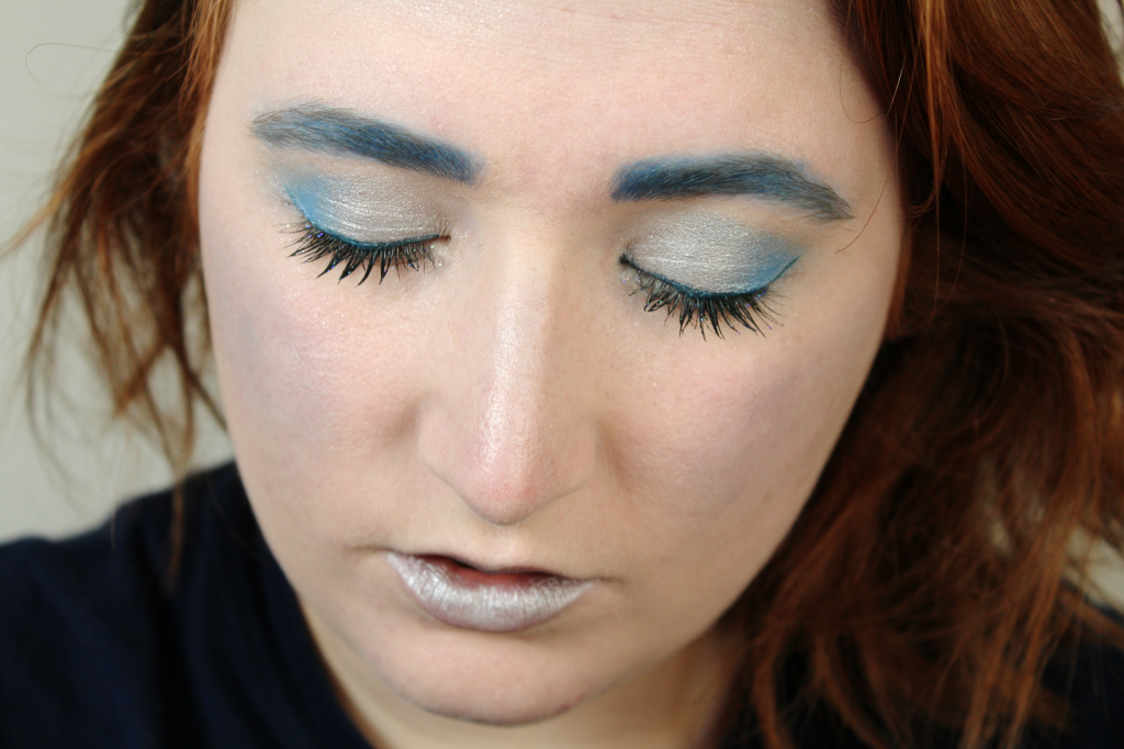 blue makeup look canadian beauty bloggers