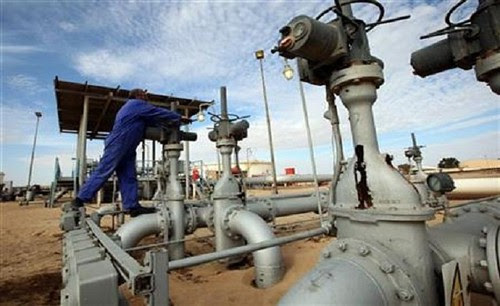 Amaal oil fields in east Libya. The privatization of the industry is taking place after the counter-revolution against Col. Muammar Gaddafi. by Pan-African News Wire File Photos
