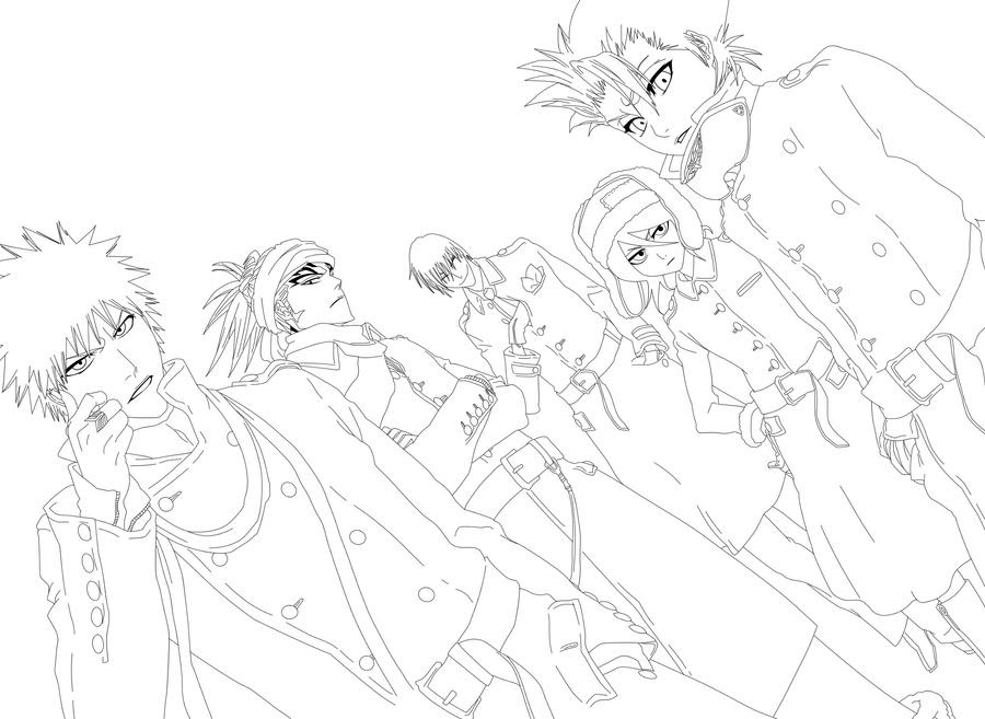 Bleach Para Colorear