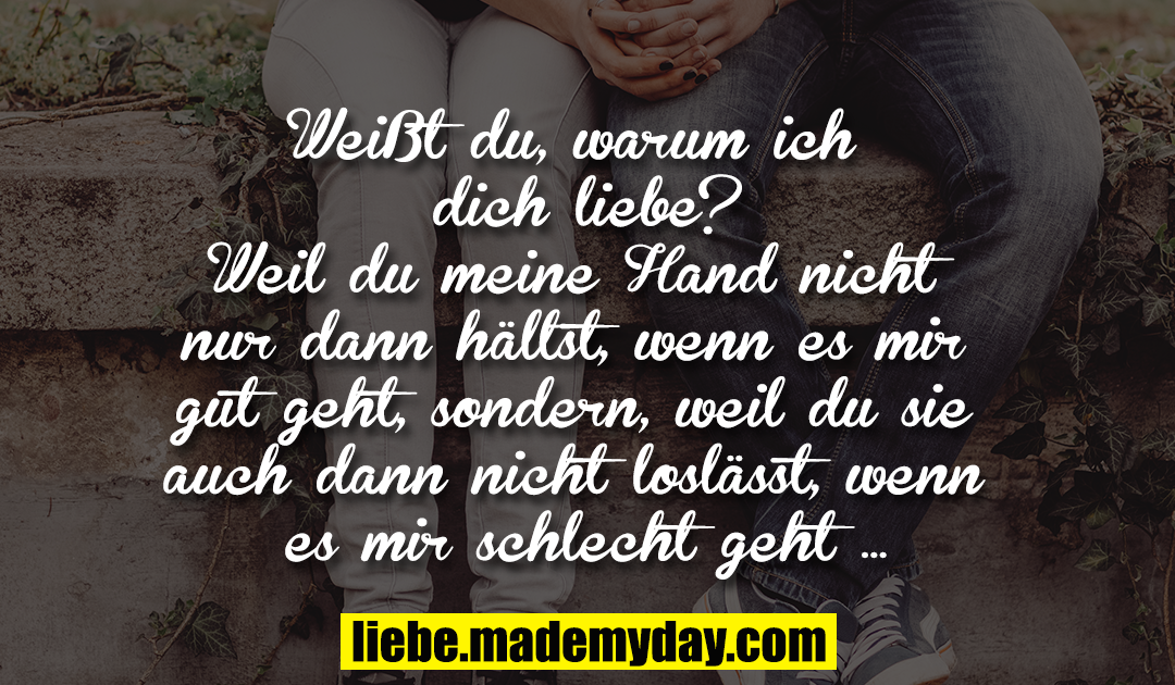 Weil Du Alles Für Mich Bist Sprüche DE Sprueche