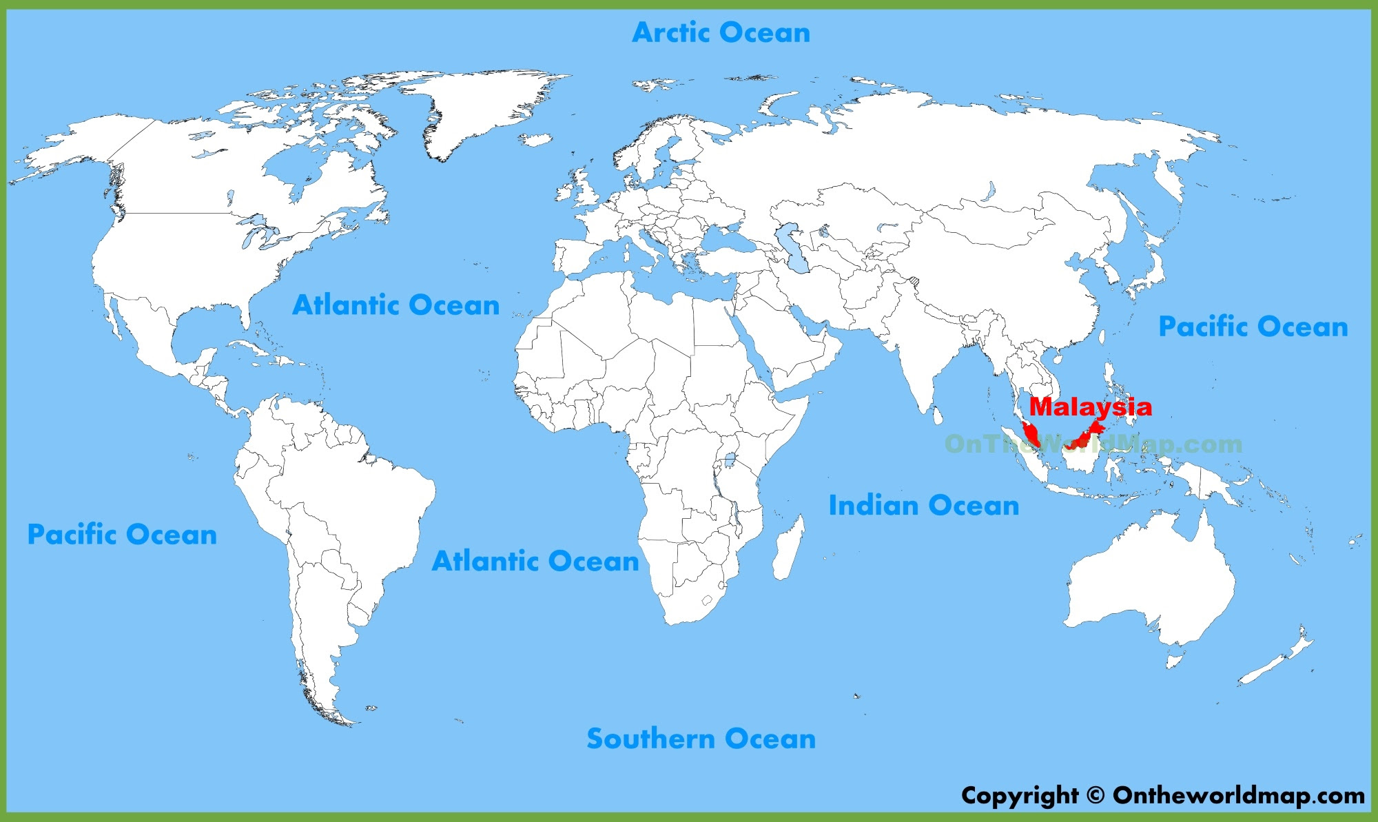 Where Is Kuala Lumpur On World Map Map Of Campus