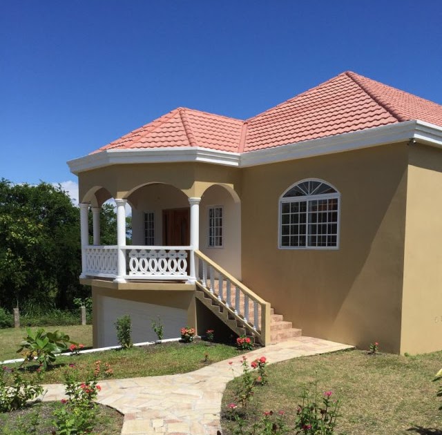 Two Story House Design In Jamaica Jamaican Two Story House Modern House Designs In Jamaica