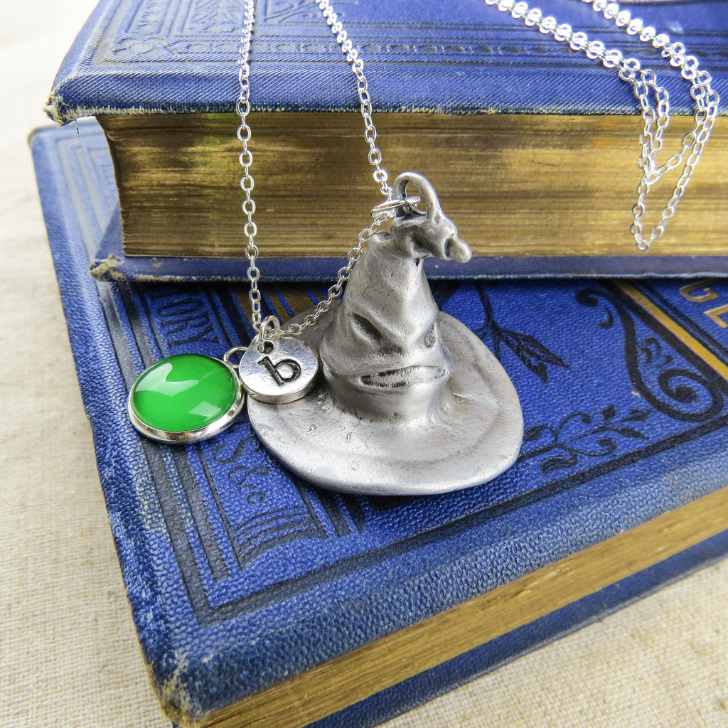 Wizard Hat Personalised Necklace - Literary Emporium 