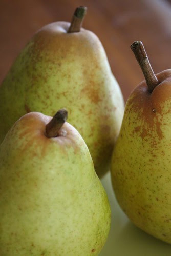 three pears