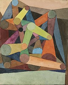 Opened Mountain 1914 Paul Klee