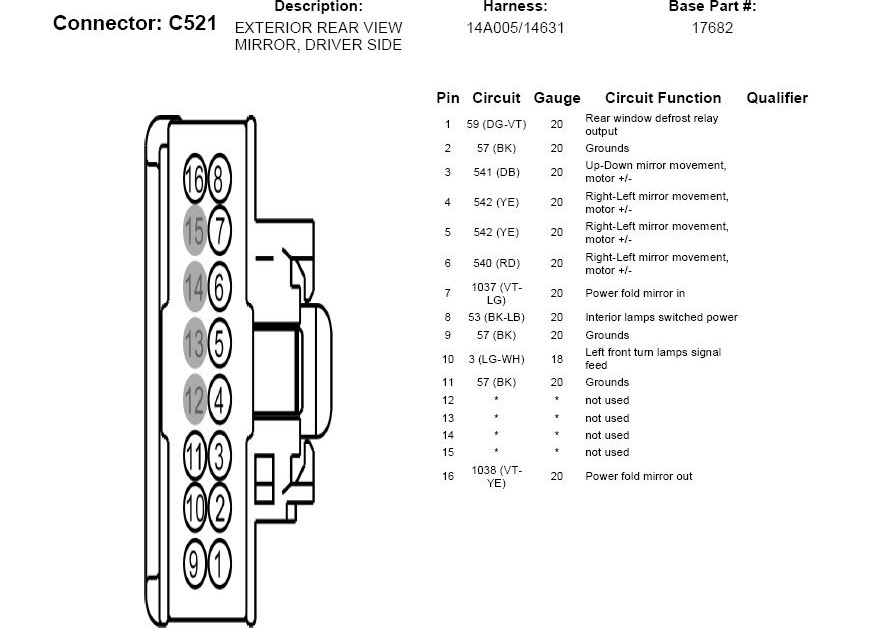 [DIAGRAM] 2013 Ford F 150 Power Mirror Wiring Diagram