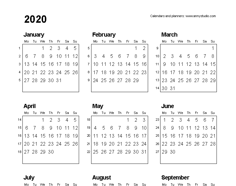 Calendar 2020 Pdf Calendar 2021 Romanesc Printabil - Anak Pak Lurah