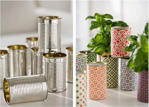 Green is the new black: Beautiful paper jars