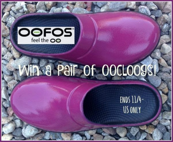 oofos shoes mom giveaway powered hosted sponsored friends does material