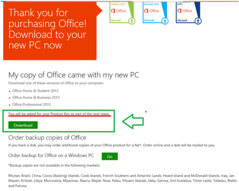 how can i activate office 2013 for free