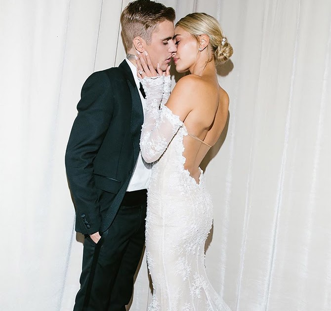 Hailey Bieber Wedding Dress Designer / Justin and Hailey