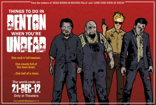 Bowling for Soup: Things To Do In Denton When You're Undead, movie one-sheet.