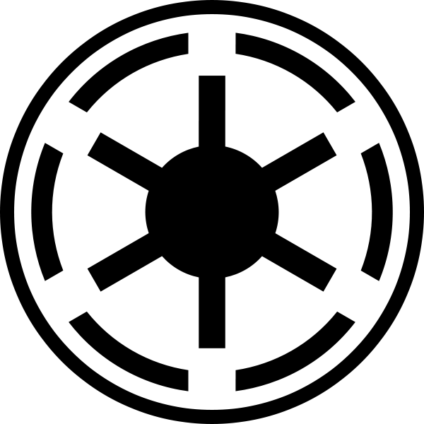 wallpaper: star wars republic logo