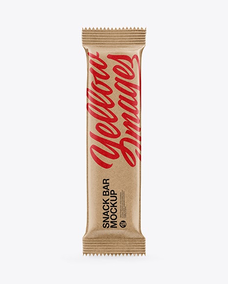 Download Kraft Snack Bar Sachet Mockup Front View Packaging Mockups Free And Premium Packaging Mockups Kraft Snack Bar Sachet Mockup Front View In Category Flow Pack Mockups The Best Free Psd Packaging PSD Mockup Templates