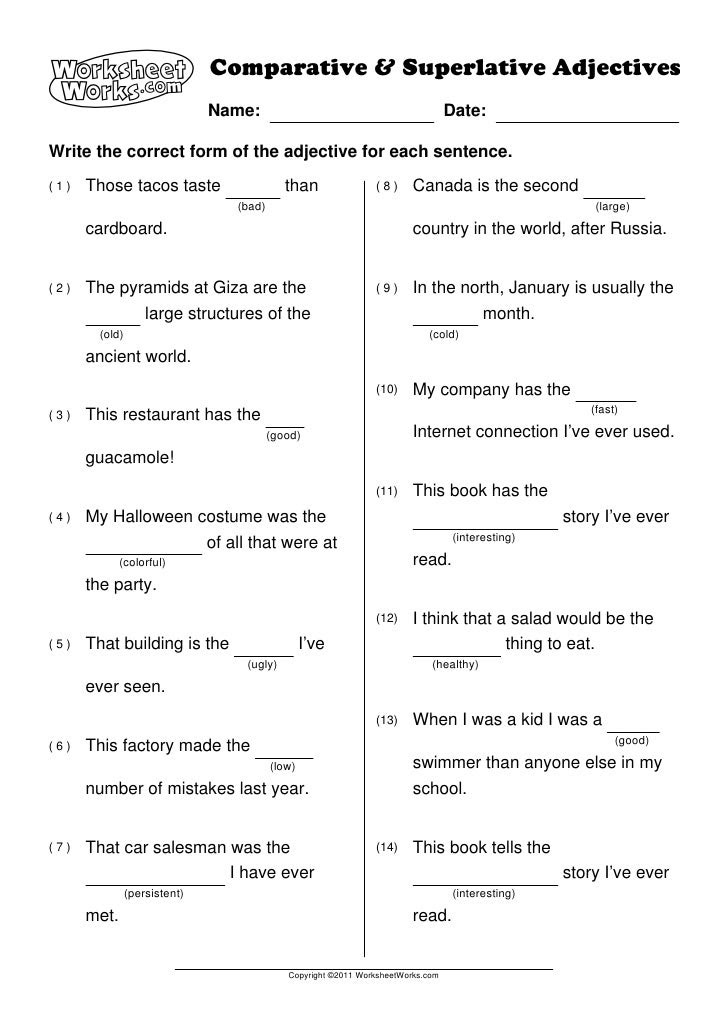 free-esl-worksheets-and-answer-keys-for-comparatives-adjectives-fuentes-english-corner-year