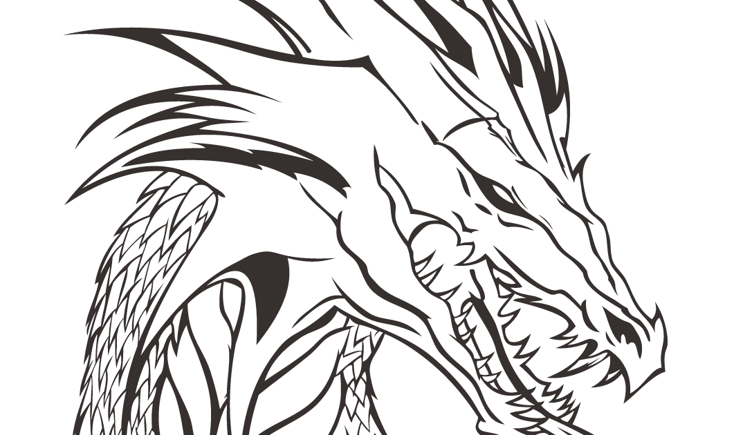 Online Coloring Pages Of Dragons : Color The Dragon Coloring Pages In