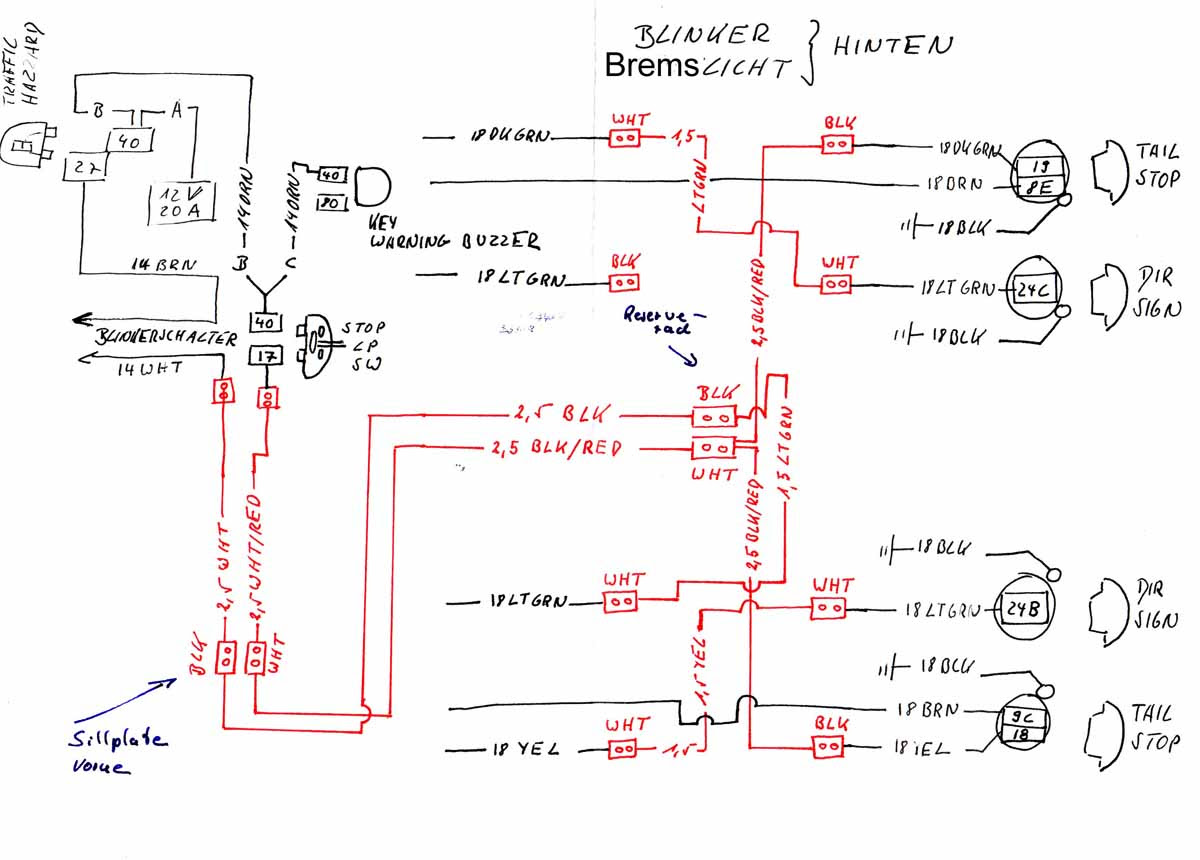 Us Car Blinker Schaltplan
