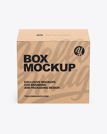 Download Kraft Box Packaging Box Mockups Psd 72 96 Mb