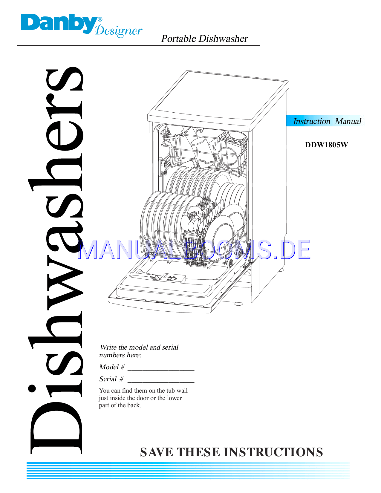 Bestseller: Danby Portable Dishwasher Manual Pdf