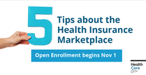 5 tips about the health insurance marketplace