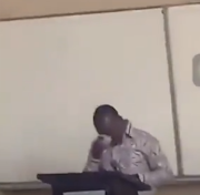 Video purportedly shows Ghanaian lecturer crying in class after being exposed by BBC in sex for grade scandal