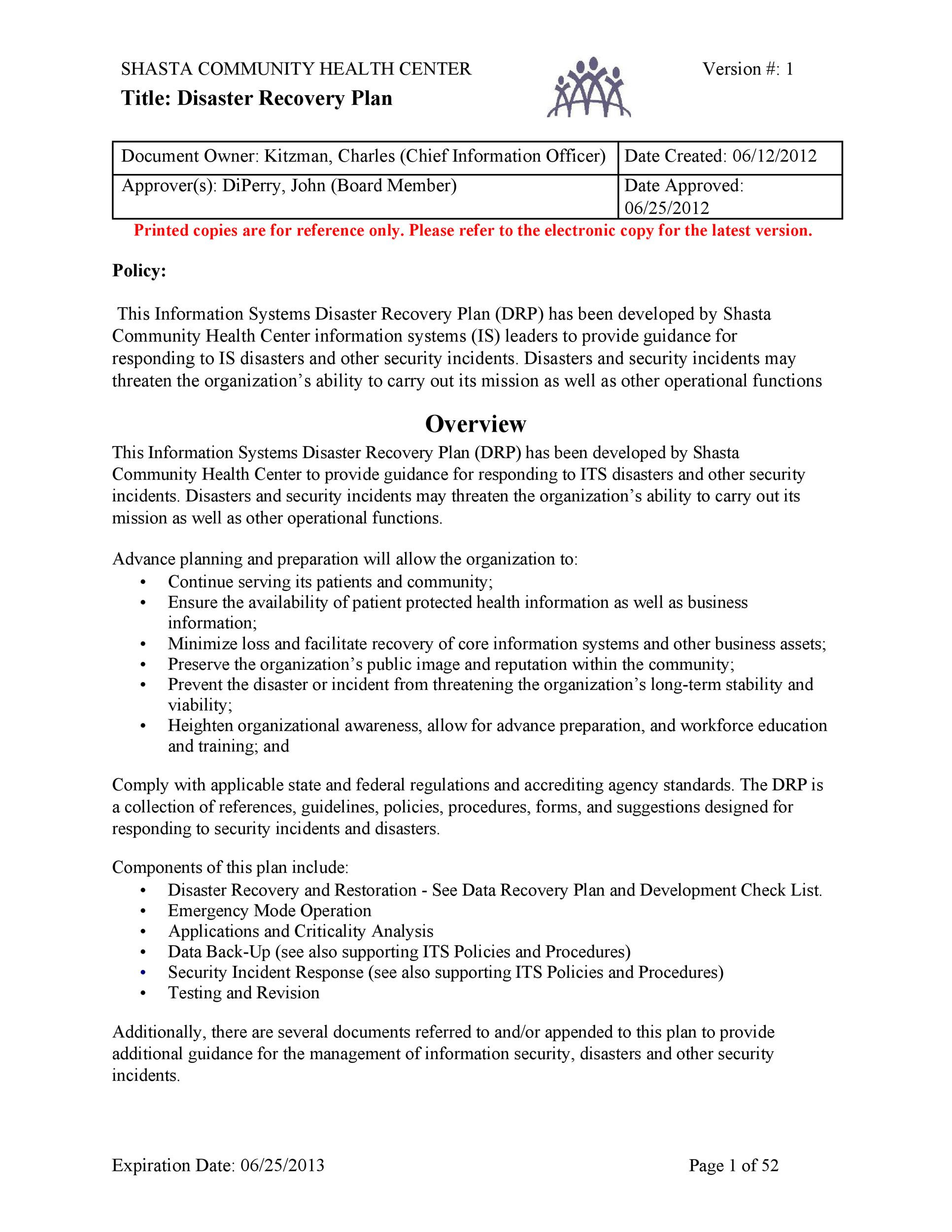 manufacturing-disaster-recovery-plan-template-pdf-template