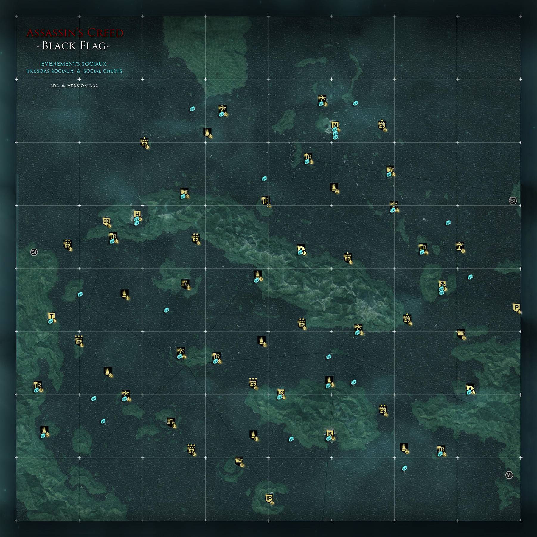 Assassins Creed Black Flag Map - Maping Resources