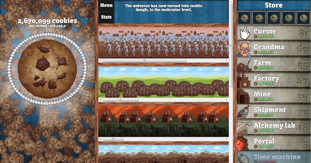 Unblocked 76 Cookie Clicker 15 Best Html5 And Javascript Games For