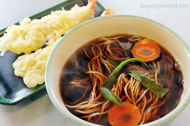 Tempura Soba P160