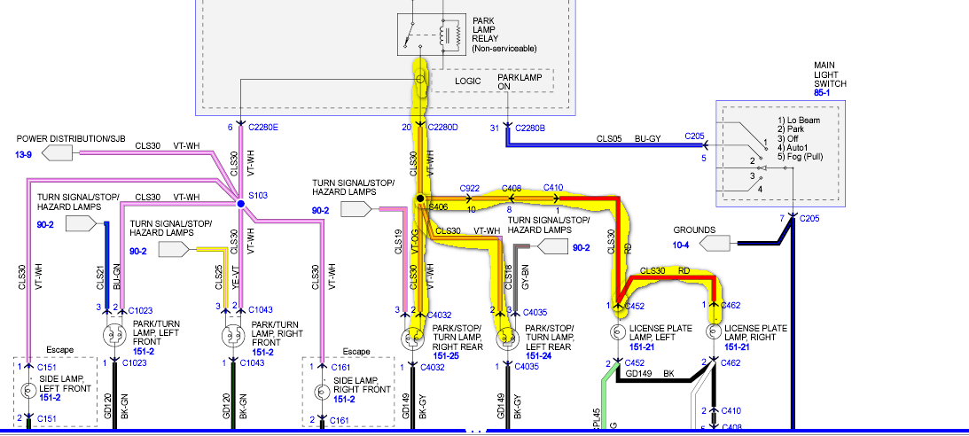 34 2009 Ford Escape Wiring Diagram - Wiring Diagram Database