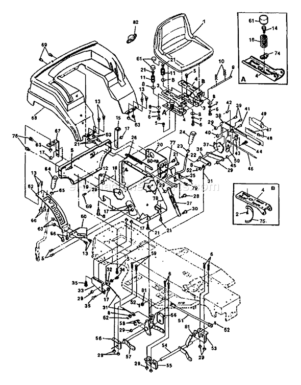 Wiring Diagram 2 Craftsman Ltx 1000 Parts Diagram