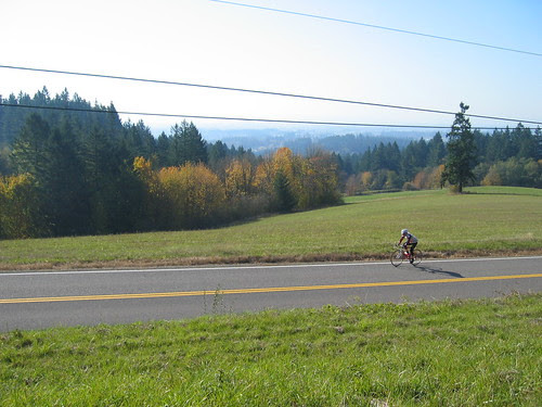 Looking south from Skyline School