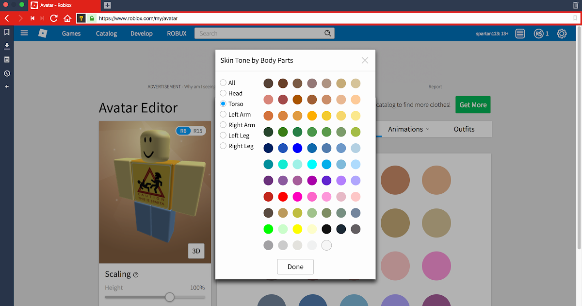 My Old Skin Roblox