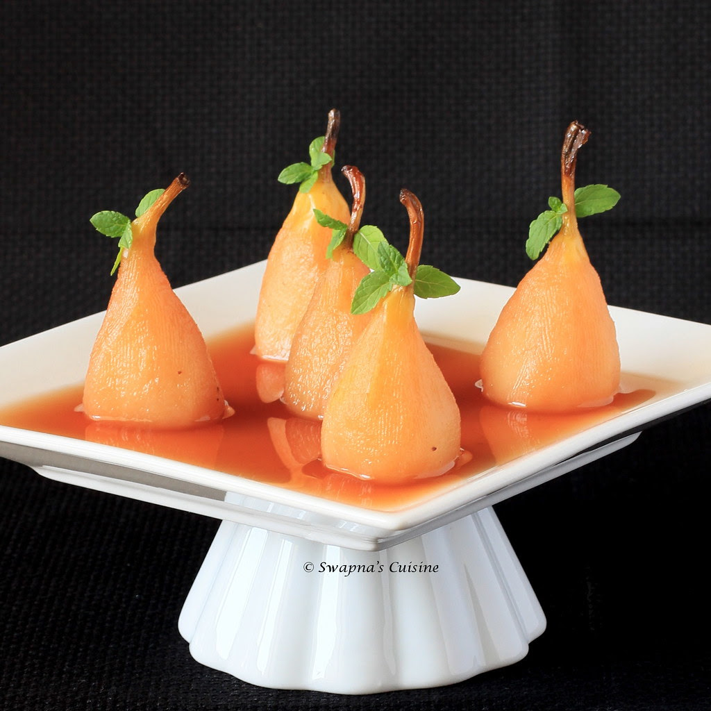 Pears Poached Recipe