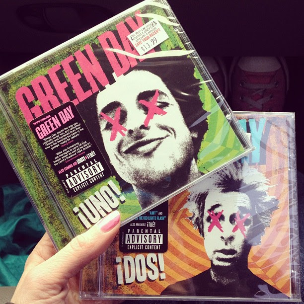 Day79 purchased two if Green Days new albums! Just have to buy the third one still! 3.20.13 #jessie365 #greenday