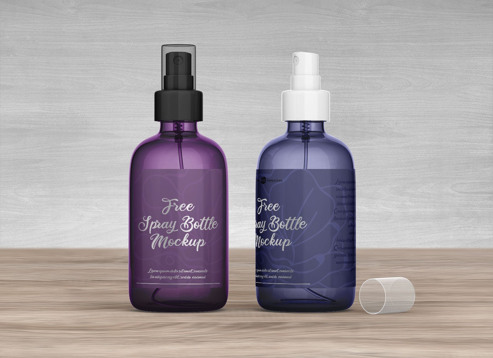 Download Clear Spray Bottle Mockup Free - Free Layered SVG Files - Mockups Design is a site where you can ...
