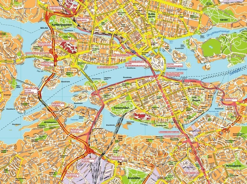 Karta Stockholm City | Karta