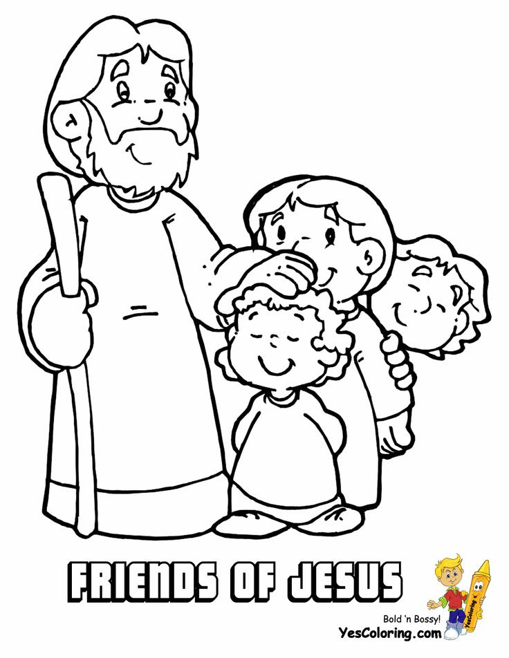 Igarni: Preschool Free Bible Coloring Pages