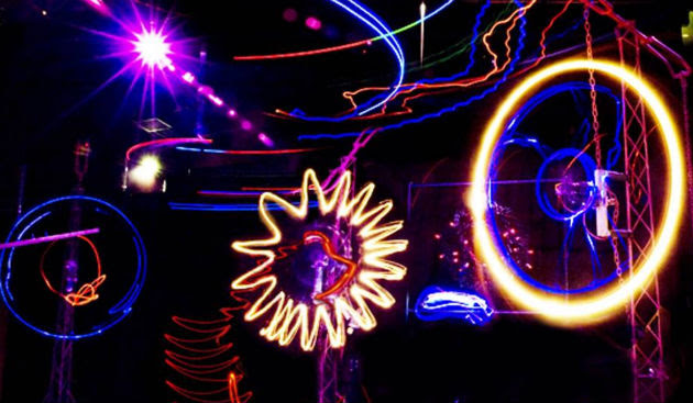 Stunning shapes are revealed in the Volatile Light