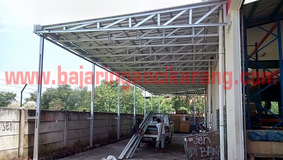 Contoh Kanopi Baja Ringan Atap Spandek Harga Baja Ringan, Atap Baja