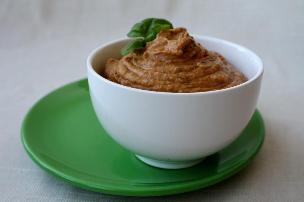 Mango & Tomato White bean, chipotle pepper & basil dip