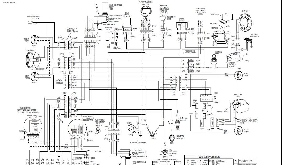 Harley Davidson Xr1200 Wiring Diagram - 15