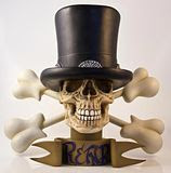 Ron English x Slash - Limited edition "Skull" bust sculpture