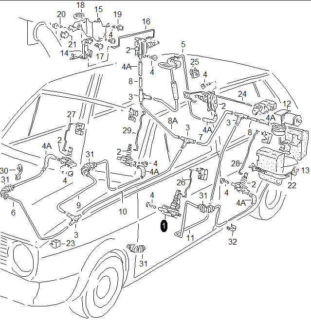 Mk2 Golf Central Locking Wiring Diagram