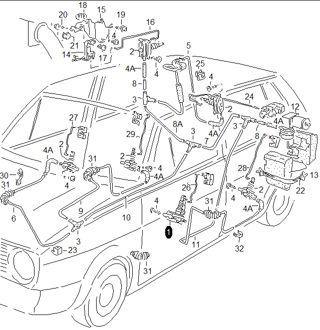 Mk2 Golf Central Locking Wiring Diagram - Wiring Diagram