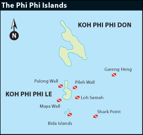 Legend-islands : Guide for wayfaring travelers: Phi Phi Island, Jewels of the Andaman Sea