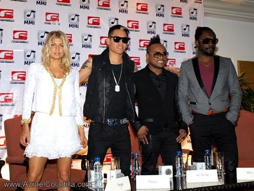 photo coverage: The Black Eyed Peas press con in Manila